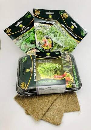 Микрозелень НАБОР Микс Молодости (люцерна, редька, броколи) WoS Микрозелень НАБОР Микс Молодости (люцерна, редька, броколи) WoS